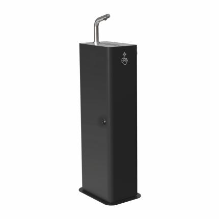 3197-DAN DRYER COLUMN, Desinfektionssäule, schwarz, für batterien