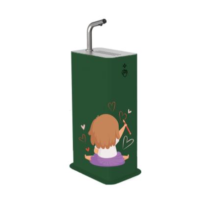 3494-DAN DRYER COLUMN Junior, DESINFEKTIONSSÄULE MIT ADAPTER, RAL CLASSIC