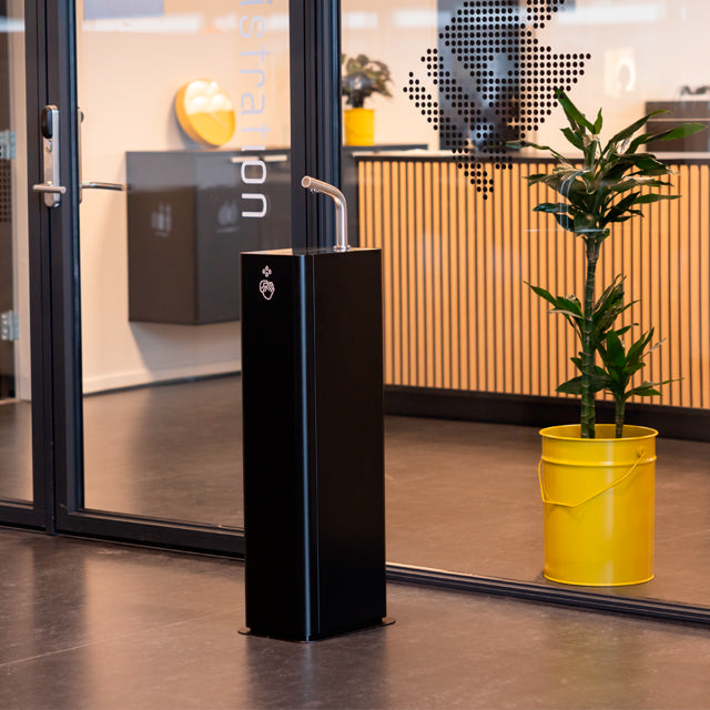 COLUMN, Desinfektionssäule mit Adapter, wahlfreie RAL Classic