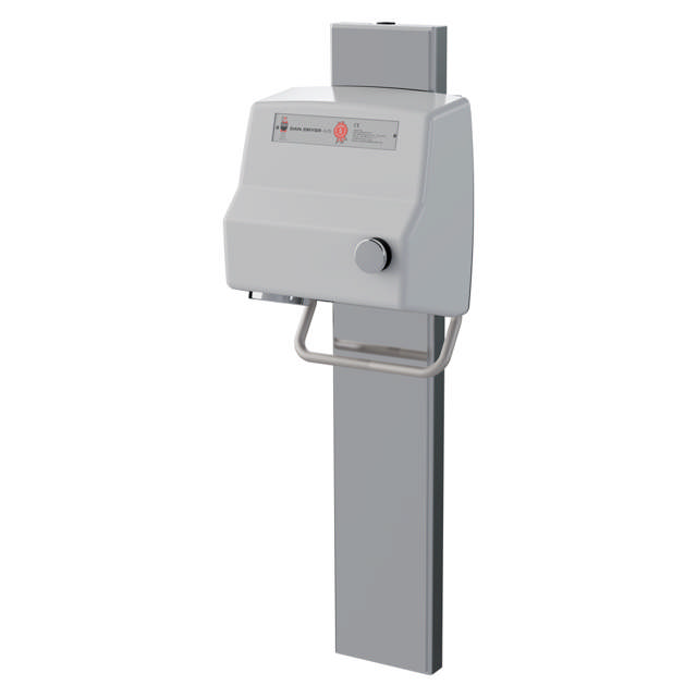 Höheneinstellungs-schiene mit Spiegel für AA-Haartrockner